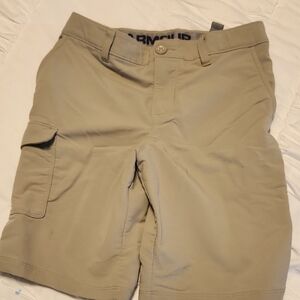 Under Armour Boy's Tan Cargo Shorts